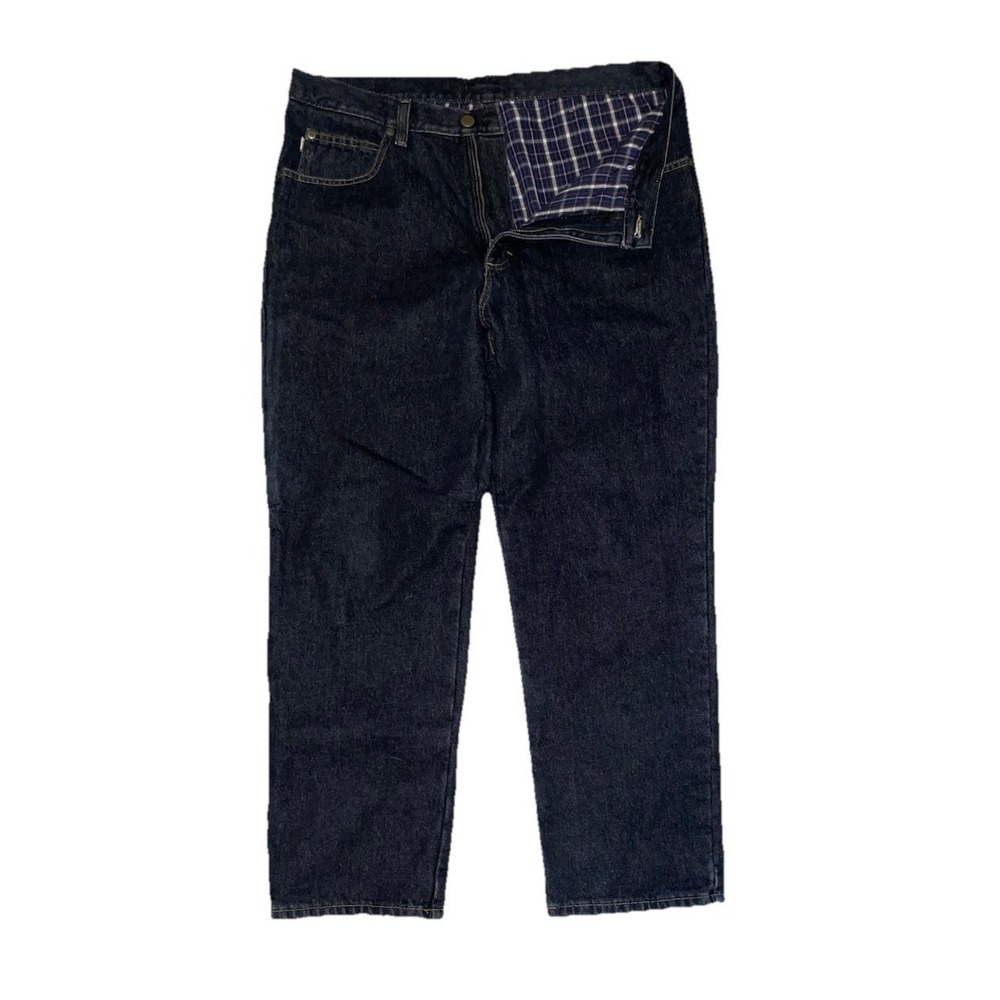 LL BEAN Men's Double L classic Fit cotton Lined Jeans Size1X